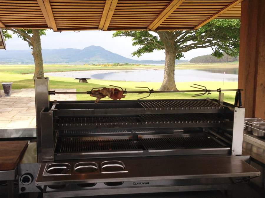 Robata Flame Grill - Skibo Castle, Scotland